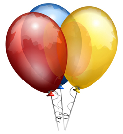 balloons